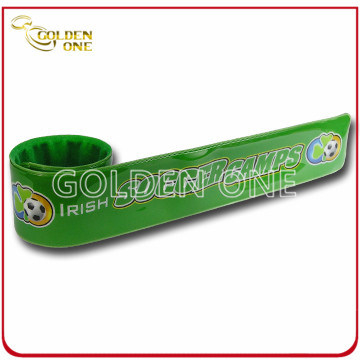 Günstigstes benutzerdefiniertes Cartoon-geprägtes gedrucktes Logo-Silikon-Armband