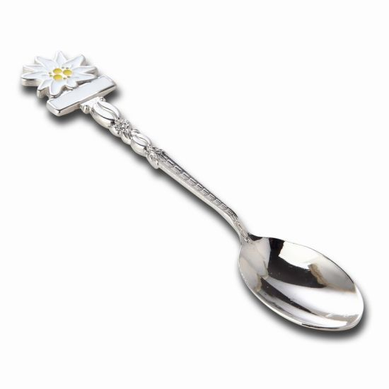 Kundenspezifisch geprägter weicher Emaille-Logo-Metall-Souvenir-Löffel