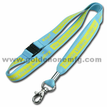 Hochwertiges, individuell bedrucktes Nylon-Lanyard