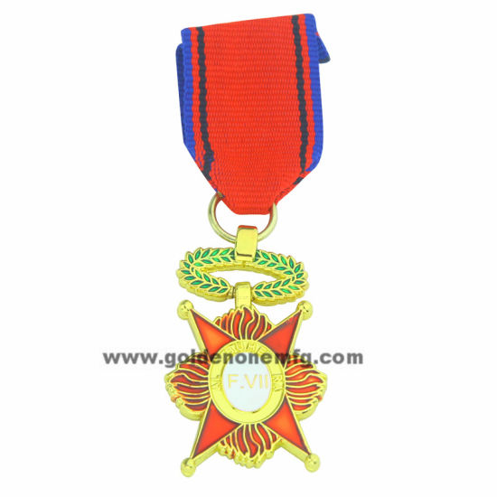 Custom Antique Finish Halbmarathon Award Medaillon