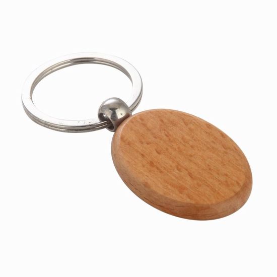 Kreatives Design, gute Qualität, Schildform, Holz-Schlüsselanhänger