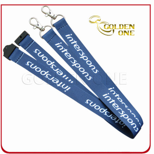 Personalisiertes, doppelseitig bedrucktes Polyester-Lanyard