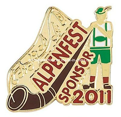 Antikmessingbeschichtete weiche Gürtelschnalle mit Leder