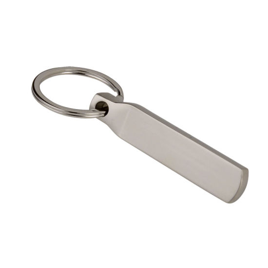 Schlüsselanhänger aus vernickeltem Metall mit benutzerdefiniertem Auto-Logo