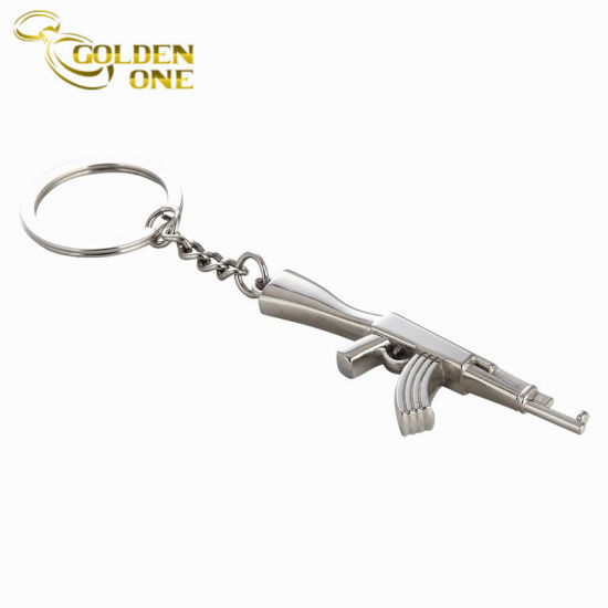 Promotion Custom Schlüsselanhänger aus weichem Emaille-Metall mit Prägung