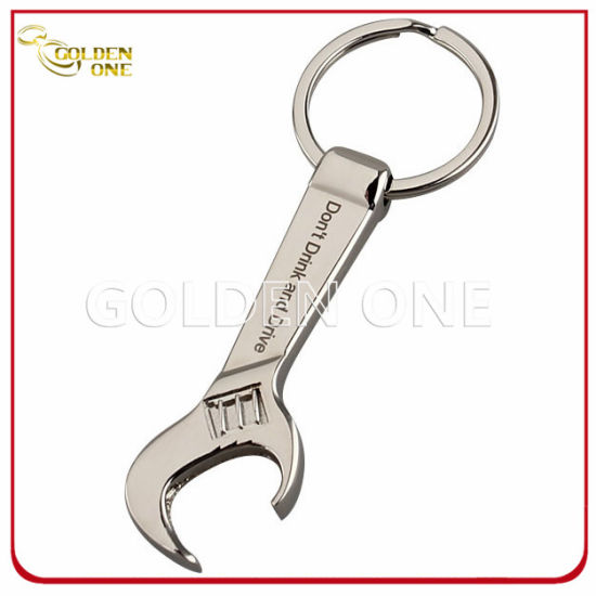 Maßgeschneiderter Souvenir-Dosenöffner aus verchromtem Metall für Casino