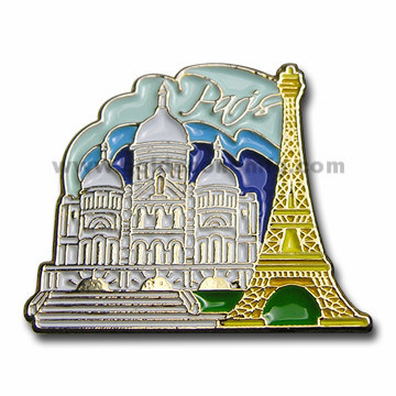 Kundenspezifischer London-Bus-Form-Souvenir-Kühlschrankmagnet aus Metall
