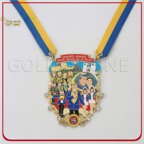 Günstiger Preis Kundenspezifische Metallkarnevals-Andenken-Medaille