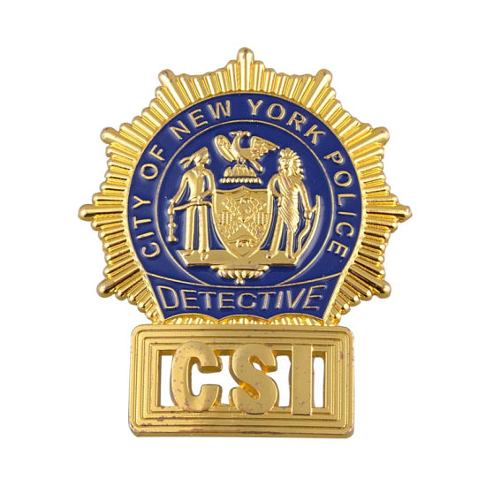 Benutzerdefiniertes zweifarbiges Metallabzeichen der US-Regierung