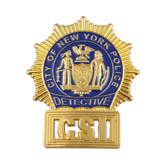 Benutzerdefiniertes zweifarbiges Metallabzeichen der US-Regierung