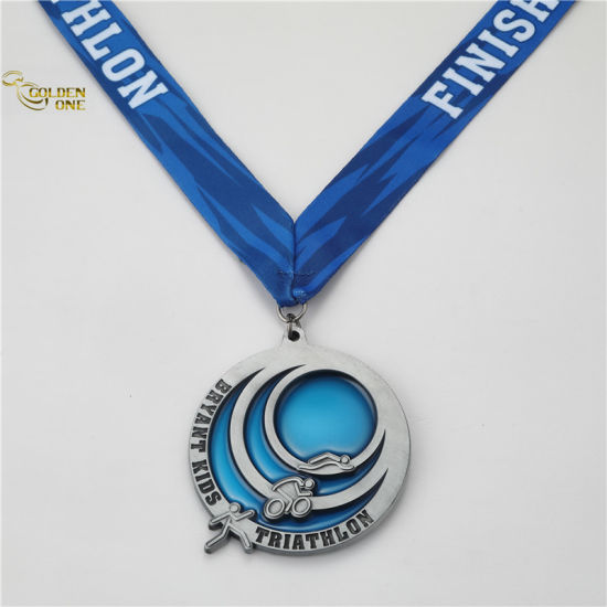 Andenken-Geschenk-kundenspezifische Goldmetall-Judo-Preis-Medaille