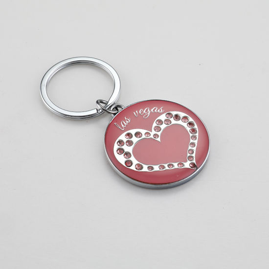 Heißer Verkaufs-kreativer Krokodil-Leder-Schlüsselring mit Ring 3