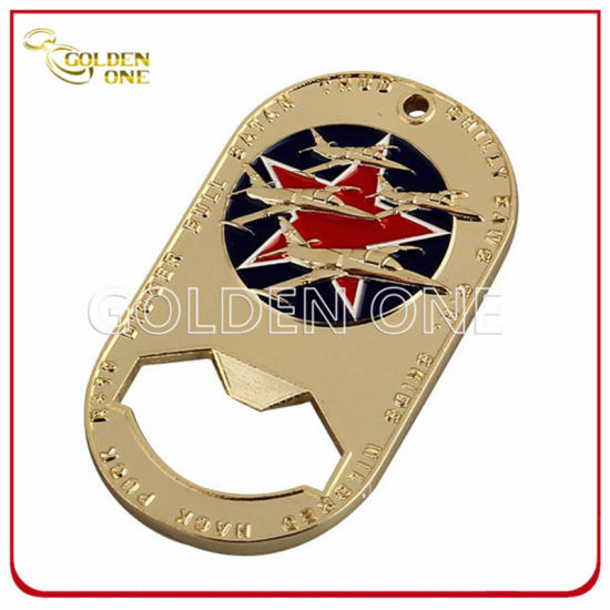 Air Force Military Vergoldeter Flaschenöffner aus Metall