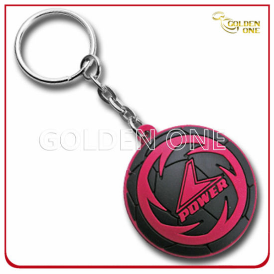 Werbeartikel Günstige Custom Color Injection Weich-PVC-Schlüsselanhänger