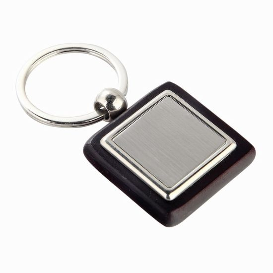 Kreatives Design, graviert, Farbfüllung, Schlüsselanhänger aus Holz