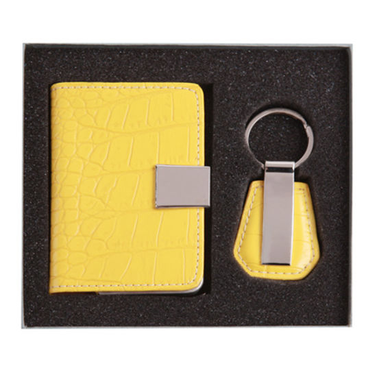 Werbegeschenkset mit Geldbörsenhalter und Schlüsselfinder