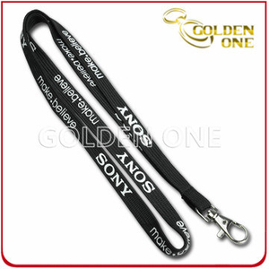 Hochwertiges, individuell bedrucktes Nylon-Lanyard