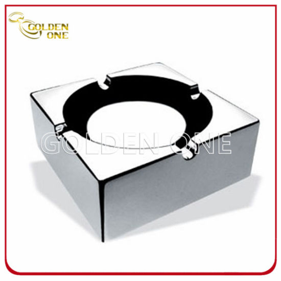 Kundenspezifischer Souvenir-Geschenk-Metallaschenbecher mit geprägtem Logo (SA01)