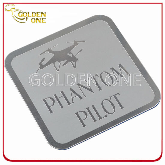 Custom Design Fotogeätzter Aluminium-Metall-Untersetzer