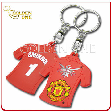 Werbegeschenk Sport Offsetdruck Weich-PVC Schlüsselanhänger