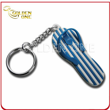 Kundenspezifischer, hochwertiger Calceiform-Logo-Schlüsselanhänger aus weichem PVC