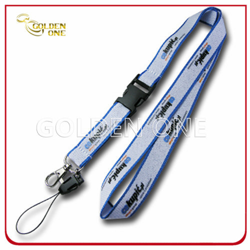Werbegeschenk Kundenspezifisches sublimationsbedrucktes Polyester-Lanyard mit Sicherheitsschnalle