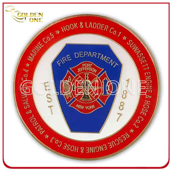 Benutzerdefinierte vergoldete und sandgestrahlte militärische Armeemünze