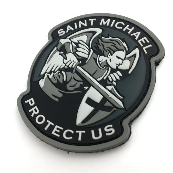 Benutzerdefinierte Silikon-PVC-Kleidungsetiketten 3D-Militärgummi-Patches