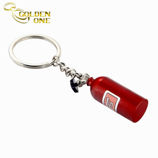 Werbegeschenk Kundenspezifischer Logo-Metall-Emaille-Charme-Schlüsselanhänger