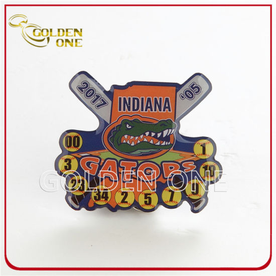 Günstigstes Souvenir Custom Großhandel Offsetdruck Revers Pin