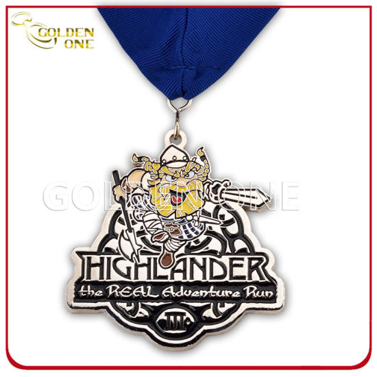 Kreatives Design, Nickel-Finish, weiche Emaille-Metallmedaille