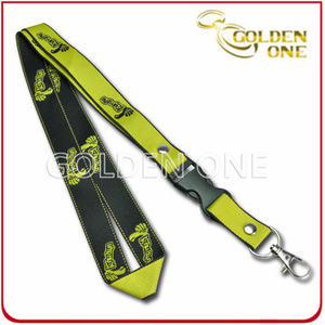 Jacquard-Polyester-Lanyard von OEM-Design in feiner Qualität als Geschenk