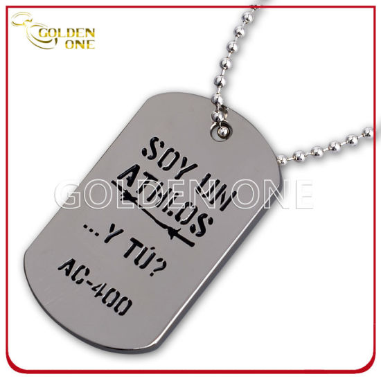 Hundemarke mit einzigartigem Design, Zinklegierung, Antik-Splitter-Finish