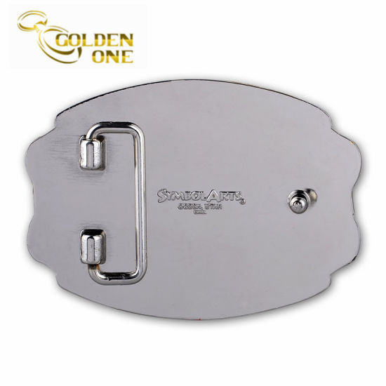 Mode-Accessoires Großhandel Custom Design Logo Souvenir Geschenk Emaille 3D Military Metal Gürtelschnalle