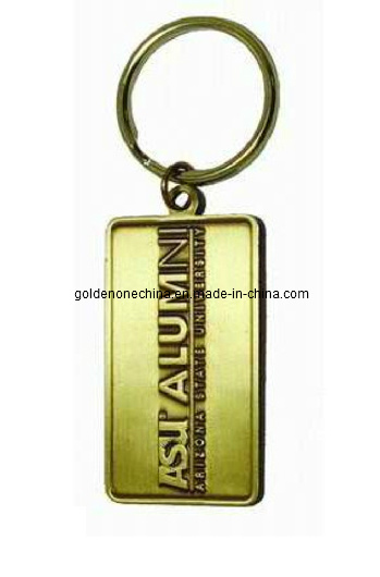 Promotion Günstige Runde Form Blank Metall Schlüsselanhänger