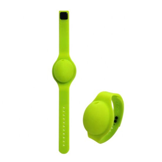 Kundenspezifisches Handdesinfizierer-Silikon-Armband für Werbegeschenk