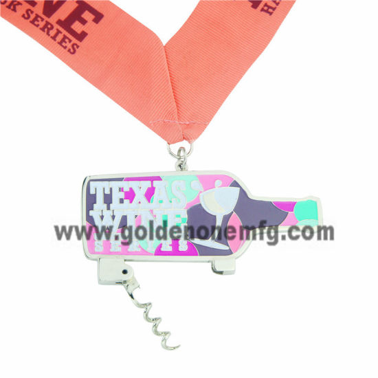Custom Antique Finish Halbmarathon Award Medaillon