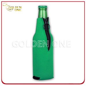 Connection Base Wasserdichter Neopren-Bierflaschenhalter mit Reißverschluss