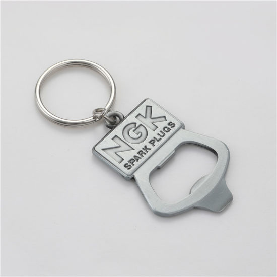Kreatives Design Schlüsselanhänger aus Metall mit Herz-Emaille-Anhänger