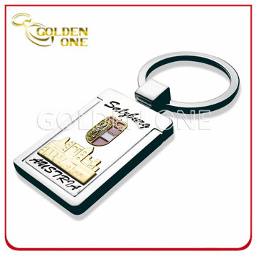 Benutzerdefinierte 3D Relief Logo Souvenir Geschenk Metall Schlüsselanhänger