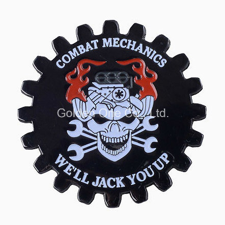 Benutzerdefinierte Black Metal Unternehmens-/Geschäftsmünze