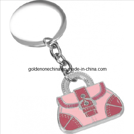 Spezielles Design, individuell bedruckter Leder-Schlüsselanhänger mit Epoxid-Logo