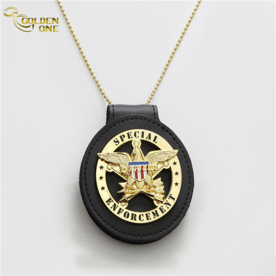 Benutzerdefiniertes zweifarbiges Metallabzeichen der US-Regierung