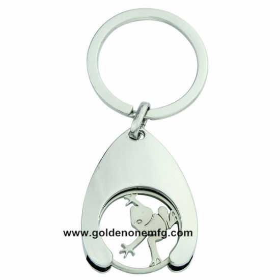 Hot Sell Custom Soft Emaille Kabel Metall Schlüsselhalter