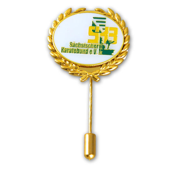 Kundenspezifisches Design 3D-Souvenir-Holzplakette mit Metallabzeichen und Samtbox