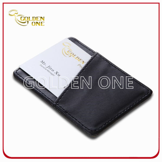 Hochwertiges Geschäftsgeschenk aus echtem Leder Geldscheinklammer