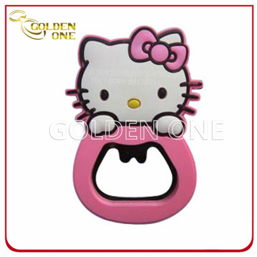 Beliebter meistverkaufter Geschenk-Weich-PVC-Flaschenöffner