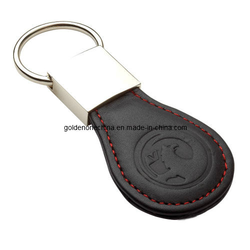 Förderung-buntes gesponnenes Lanyard-MetallKeychain