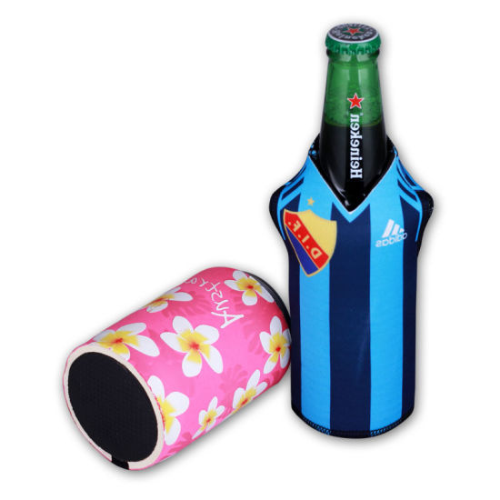 Connection Base Wasserdichter Neopren-Bierflaschenhalter mit Reißverschluss