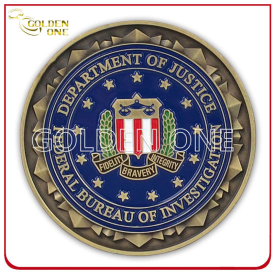 Benutzerdefinierte vergoldete und sandgestrahlte militärische Armeemünze